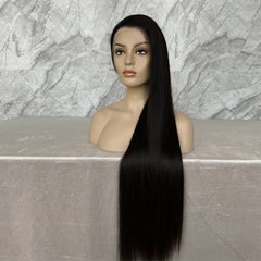 Bone Straight Hair Natural Color 13x6 Transparent And HD Lace Full Frontal Wigs 24 inch-32 inch
