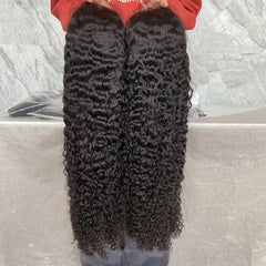 Water Wave Natural Color 13x6 Transparent And HD Lace Full Frontal Wigs 24 inch-32 inch